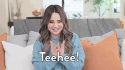Tee Hee Rosanna Pansino GIF