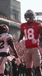 Tee Higgins Got Hyped GIF