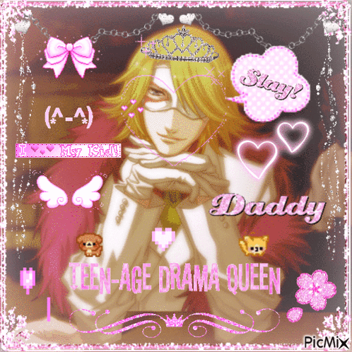 Teen Age Drama Queen Crown GIF