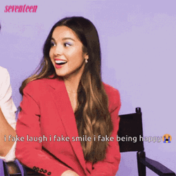 Teen Fake Laugh GIF