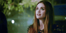 Teen Wolf  Holland Roden As Lydia Having Conversation GIF