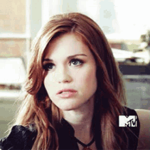 Teen Wolf Holland Roden As Lydia Judging Eyes GIF