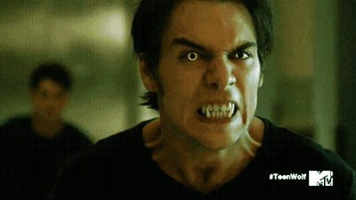 Teen Wolf MTV Close Up Face GIF