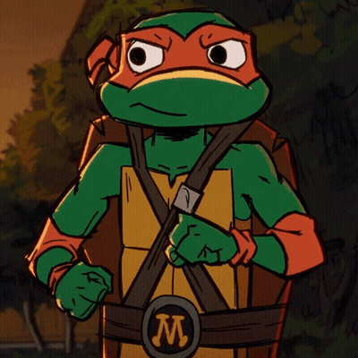 Teenage Mutant Ninja Turtle Says Bingo GIF