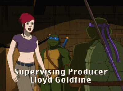 Teenage Mutant Ninja Turtles Supervising Producer Lloyd Goldfine GIF