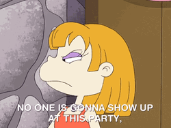 Teenager Angelica Pickles Annoyed Party