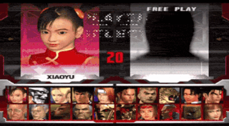 Tekken 3 - Player Select GIF