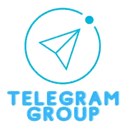 Telegram Group Logo With Airplane Sticker