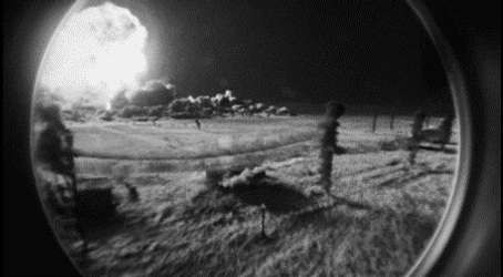 Telescope View Mushroom Cloud GIF