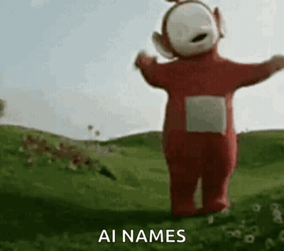 Teletubbies Character Saying Ai Names GIF