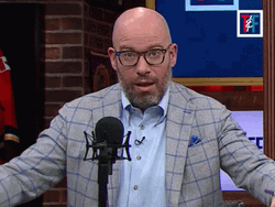 Television Host Tim Micallef Shaking My Head Reaction GIF