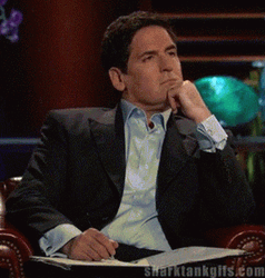 Television Personality Mark Cuban Taking Notes Seriously GIF