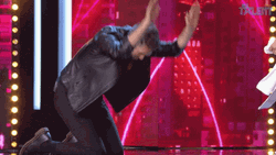 Television Presenter Dani Martinez Bow Down GIF