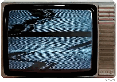 Television Static Sticker