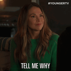 Tell Me Why Liza Miller GIF