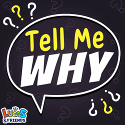 Tell Me Why Text Animation GIF