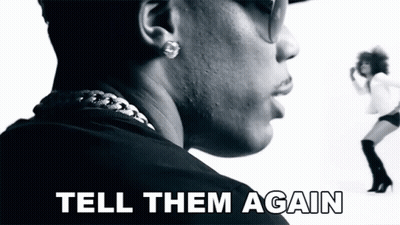 Tell Them Again Text GIF