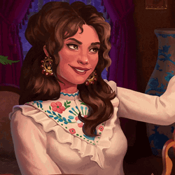 Tempting Latina Flirting GIF