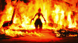 Tengen Vs Gyutaro Blazing Inferno Demon Slayer GIF
