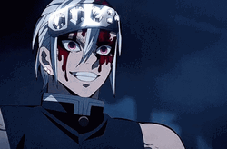 Tengen Vs Gyutaro Bloody Fierce Altercation GIF