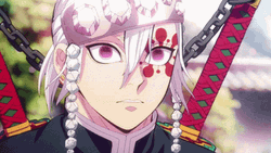 Tengen Vs Gyutaro Foerce Eyes Demon Slayer GIF