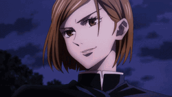 Tengen Vs Gyutaro Nobara Kugisaki Battle Ready GIF