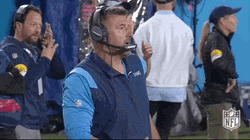 Tennessee Titans Coach Mike Vrabel Punching Air GIF