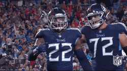 Tennessee Titans Derrick Henry Hitting His Chest GIF