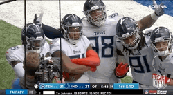 Tennessee Titans Players Posing Together GIF
