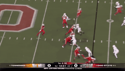 Tennessee Vs Ohio State Football Game GIF