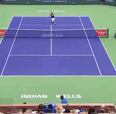 Tennis Court Indian Wells GIF
