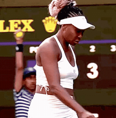 Tennis Player In Front Of Scoreboard Saying Lex GIF