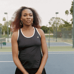 Tennis Player Venus Williams Chefs Kiss GIF