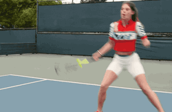 Tennis Win Hannah Stocking GIF