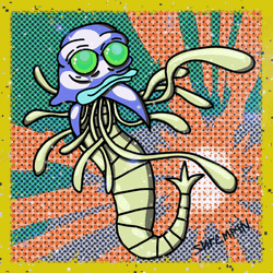 Tentacruel Pokemon Card GIF