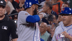 Teoscar Hernandez Hard And Intense Fist GIF