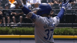 Teoscar Hernandez Los Angeles Dodgers GIF