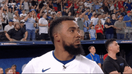 Teoscar Hernandez Yes Reaction GIF