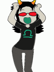 Terezi Pyrope Funny Dance Caramelldansen GIF