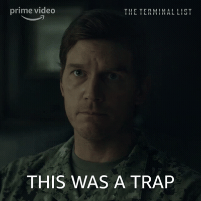 Terminal List Poster Man In Military Uniform GIF