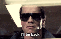 Terminator Arnold Schwarzenegger I'll Be Back GIF