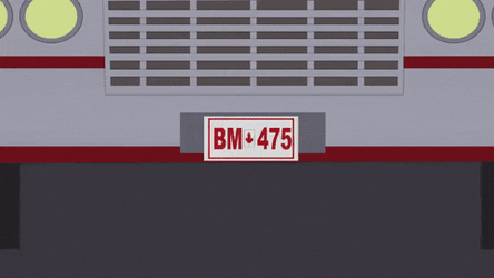 Terrance And Phillip Driving A Car GIF