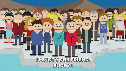 Terrance And Phillip Im Not Your Friend GIF