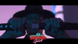Terrence Howard Showing Long Blade GIF
