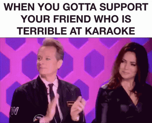 Terrible In Karaoke GIF