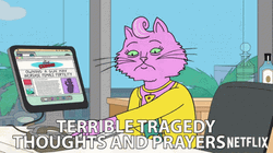 Terrible Tragedy Thoughts And Prayers GIF