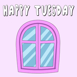 Terrific Tuesday Happy Waving Pudgy Penguin GIF