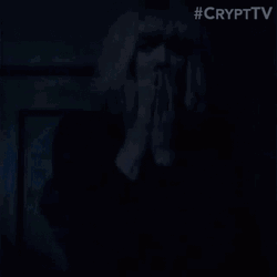 Terrified GIF