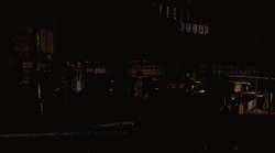 Terrified Man Running From Nuclear Bomb GIF