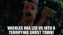 Terrifying Ghost Town Shaggy And Scooby Doo GIF